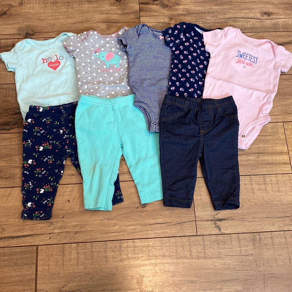 Baby Girl Outfit Bundle